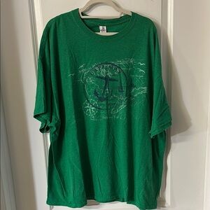 Gildan Green Short Sleeve Tee Vibrant Cotton Blend From Cape May NJ